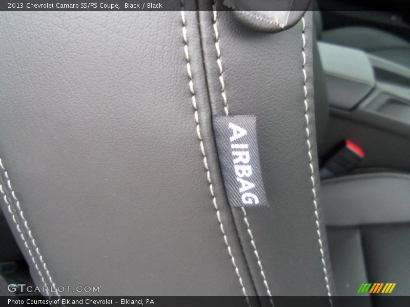 Black / Black 2013 Chevrolet Camaro SS/RS Coupe