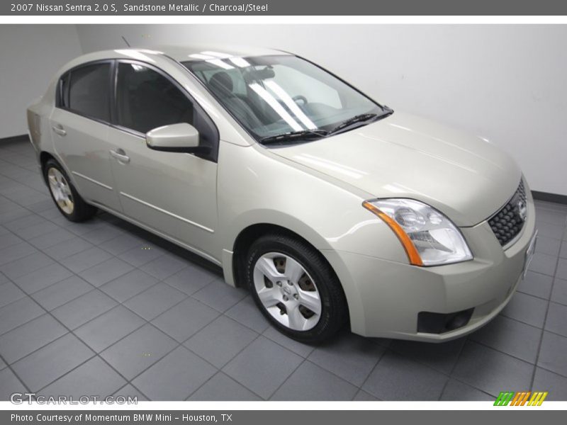 Sandstone Metallic / Charcoal/Steel 2007 Nissan Sentra 2.0 S
