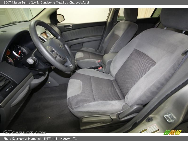 Sandstone Metallic / Charcoal/Steel 2007 Nissan Sentra 2.0 S