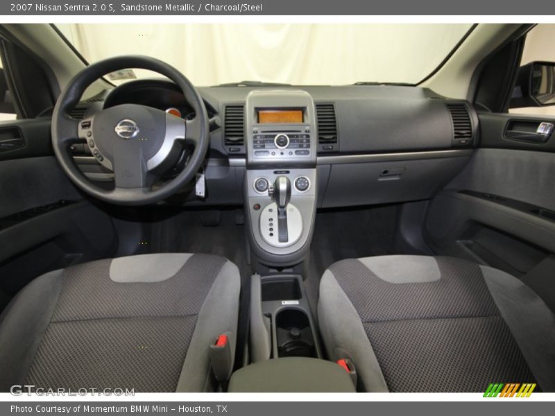Sandstone Metallic / Charcoal/Steel 2007 Nissan Sentra 2.0 S