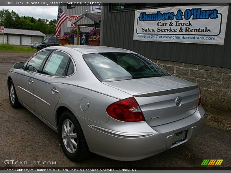 Sterling Silver Metallic / Ebony 2005 Buick LaCrosse CXL