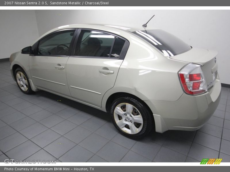 Sandstone Metallic / Charcoal/Steel 2007 Nissan Sentra 2.0 S