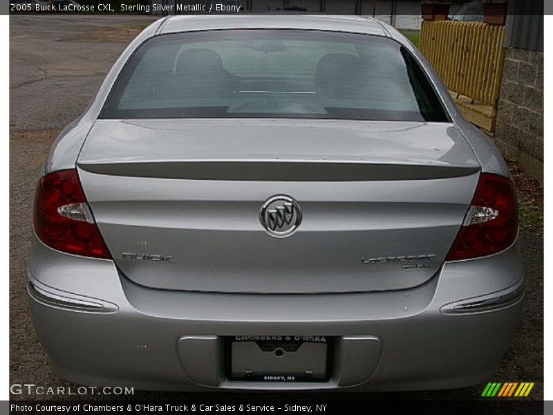 Sterling Silver Metallic / Ebony 2005 Buick LaCrosse CXL