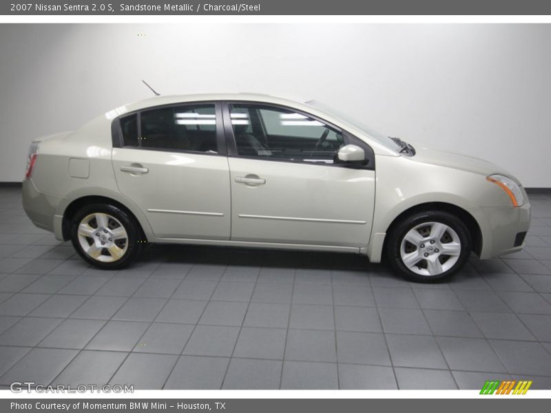 Sandstone Metallic / Charcoal/Steel 2007 Nissan Sentra 2.0 S