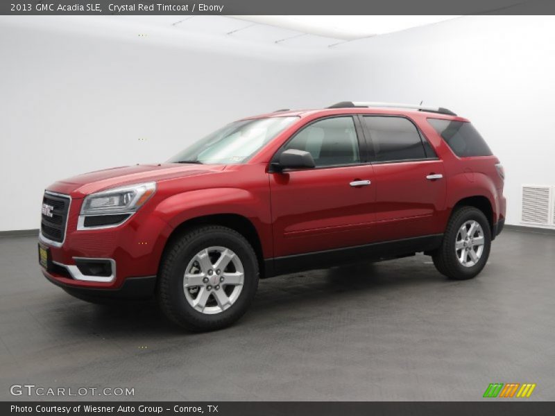 Crystal Red Tintcoat / Ebony 2013 GMC Acadia SLE