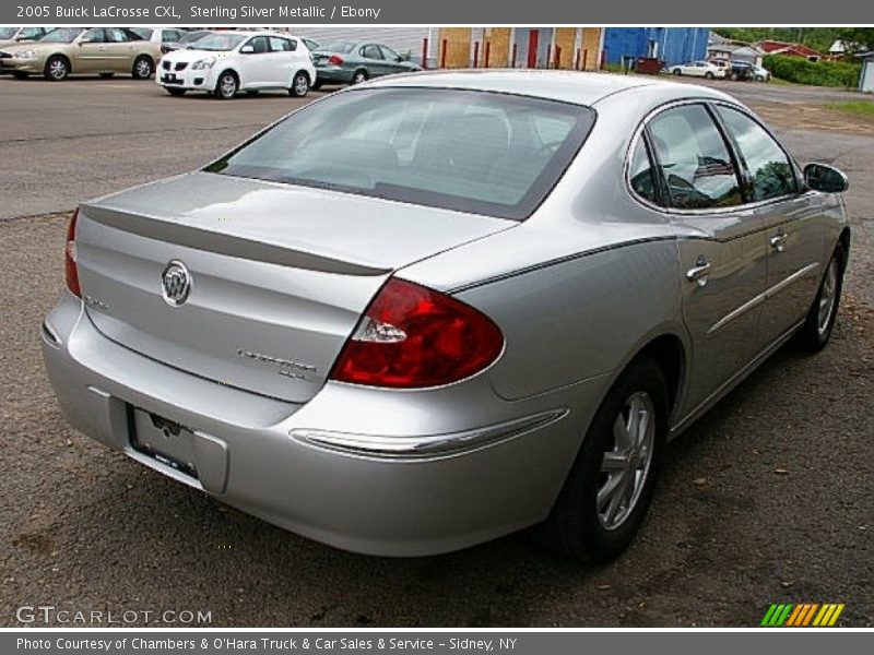 Sterling Silver Metallic / Ebony 2005 Buick LaCrosse CXL
