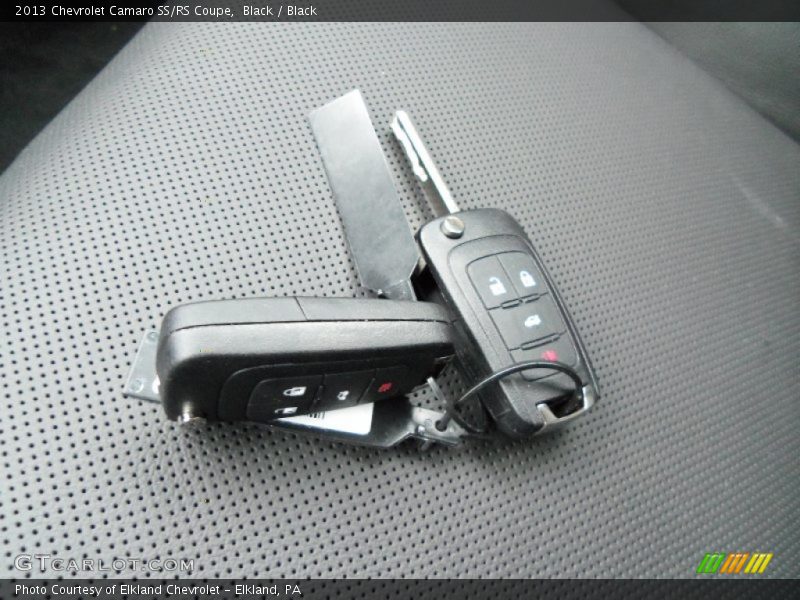Black / Black 2013 Chevrolet Camaro SS/RS Coupe