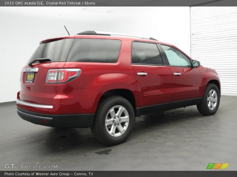 Crystal Red Tintcoat / Ebony 2013 GMC Acadia SLE