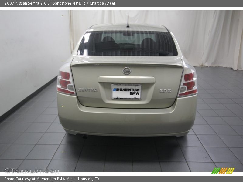 Sandstone Metallic / Charcoal/Steel 2007 Nissan Sentra 2.0 S