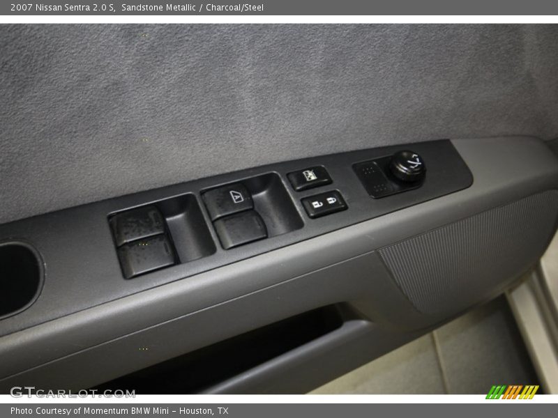 Sandstone Metallic / Charcoal/Steel 2007 Nissan Sentra 2.0 S