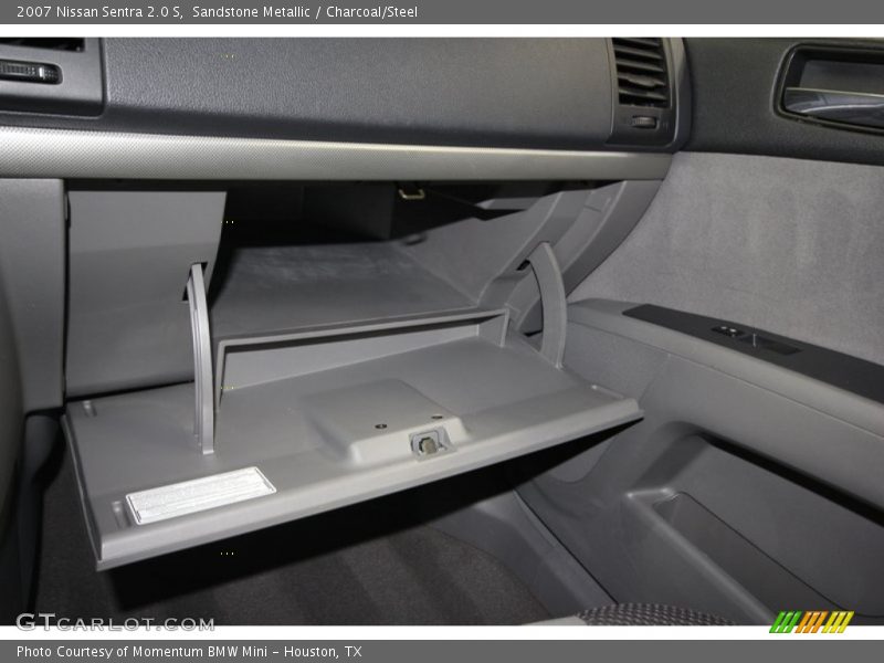 Sandstone Metallic / Charcoal/Steel 2007 Nissan Sentra 2.0 S