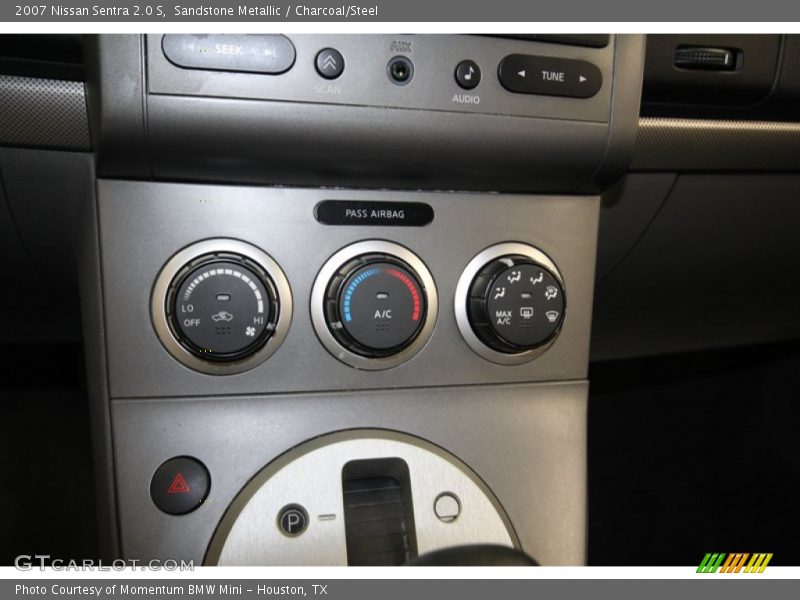 Sandstone Metallic / Charcoal/Steel 2007 Nissan Sentra 2.0 S