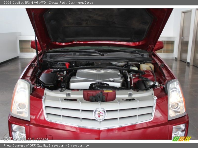 Crystal Red / Cashmere/Cocoa 2008 Cadillac SRX 4 V6 AWD