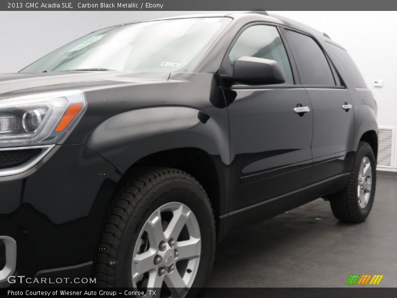 Carbon Black Metallic / Ebony 2013 GMC Acadia SLE