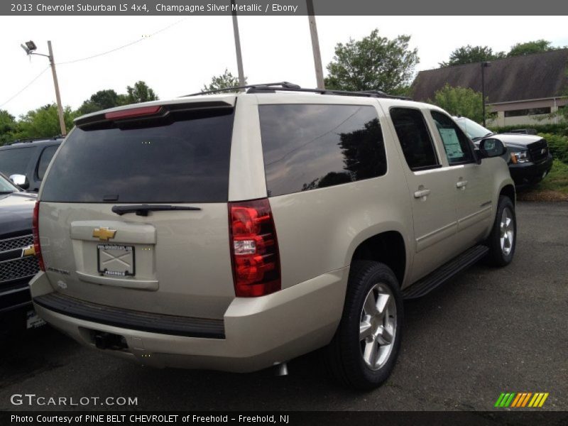  2013 Suburban LS 4x4 Champagne Silver Metallic