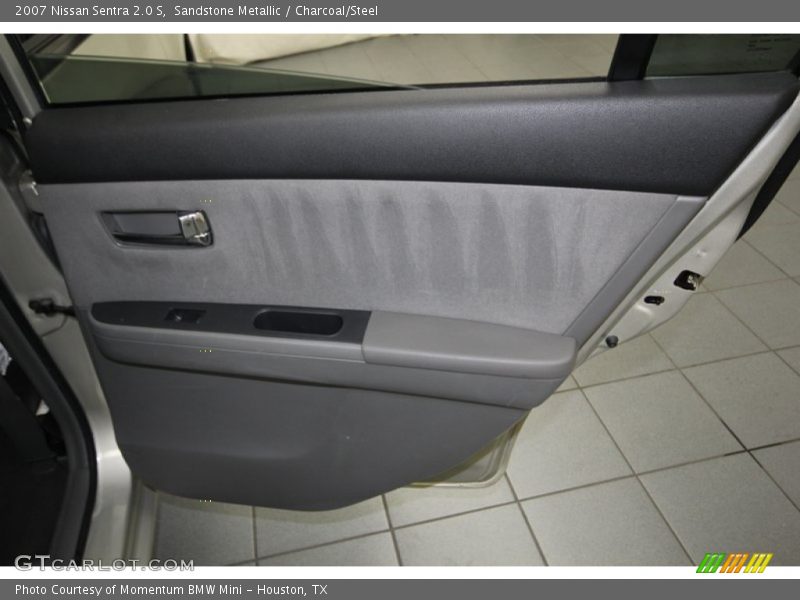 Sandstone Metallic / Charcoal/Steel 2007 Nissan Sentra 2.0 S