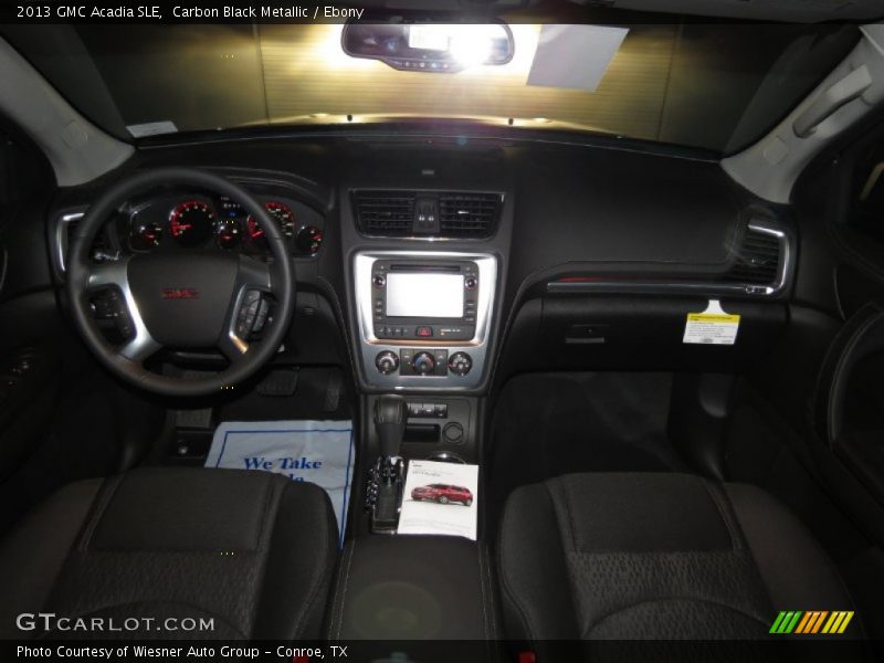 Carbon Black Metallic / Ebony 2013 GMC Acadia SLE
