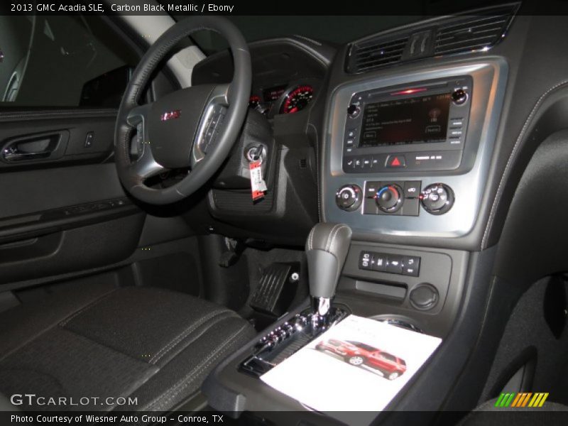 Carbon Black Metallic / Ebony 2013 GMC Acadia SLE