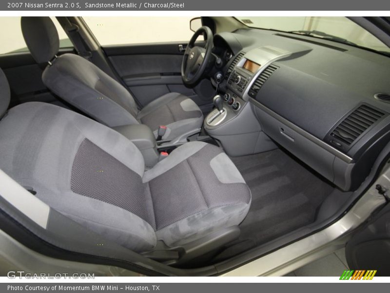 Sandstone Metallic / Charcoal/Steel 2007 Nissan Sentra 2.0 S