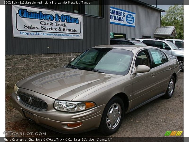 Light Bronzemist Metallic / Taupe 2002 Buick LeSabre Limited