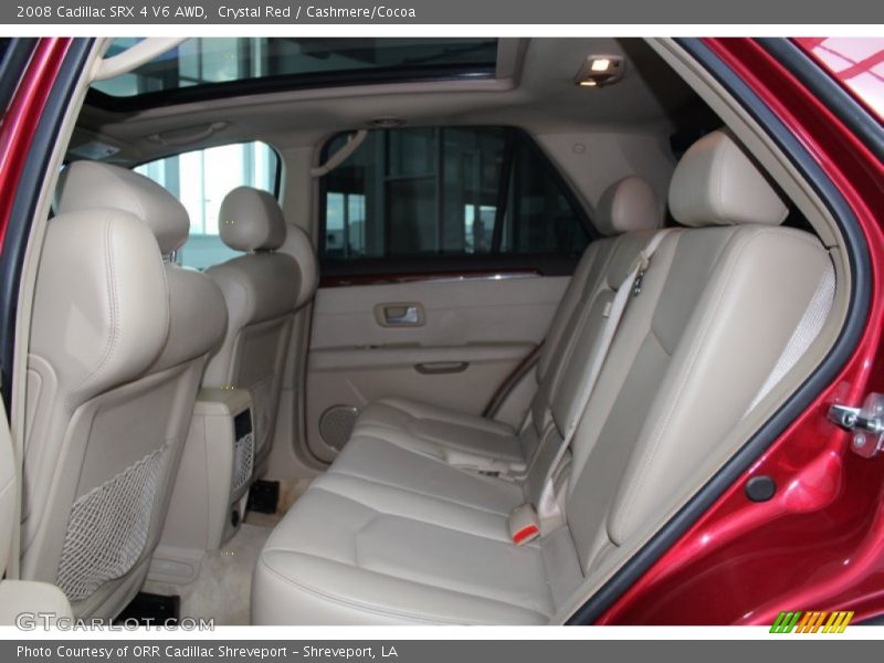 Crystal Red / Cashmere/Cocoa 2008 Cadillac SRX 4 V6 AWD