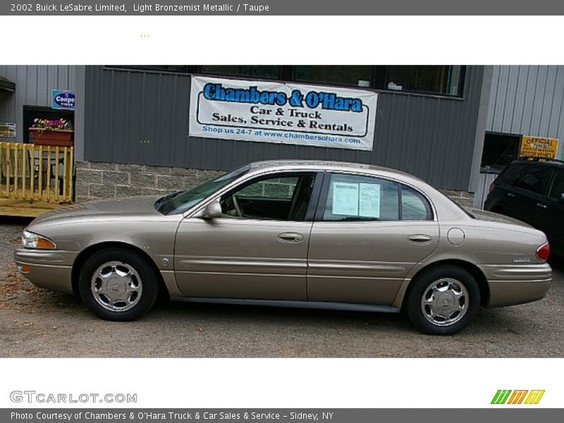 Light Bronzemist Metallic / Taupe 2002 Buick LeSabre Limited