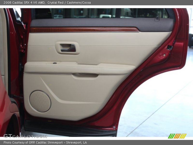 Crystal Red / Cashmere/Cocoa 2008 Cadillac SRX 4 V6 AWD