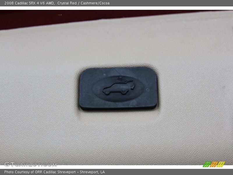 Crystal Red / Cashmere/Cocoa 2008 Cadillac SRX 4 V6 AWD