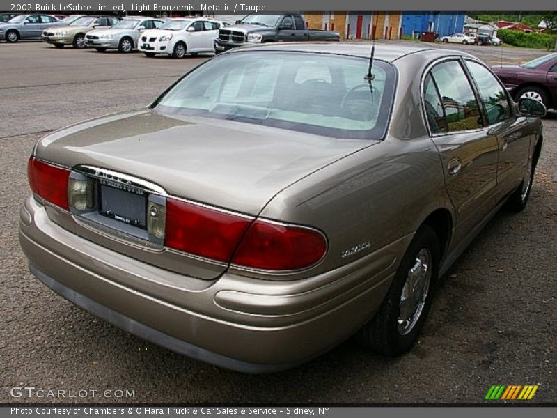 Light Bronzemist Metallic / Taupe 2002 Buick LeSabre Limited