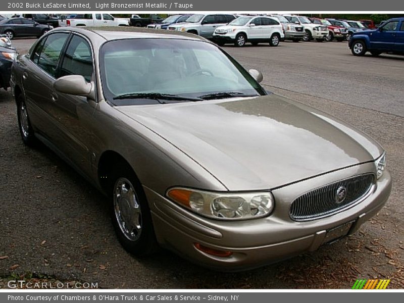 Light Bronzemist Metallic / Taupe 2002 Buick LeSabre Limited