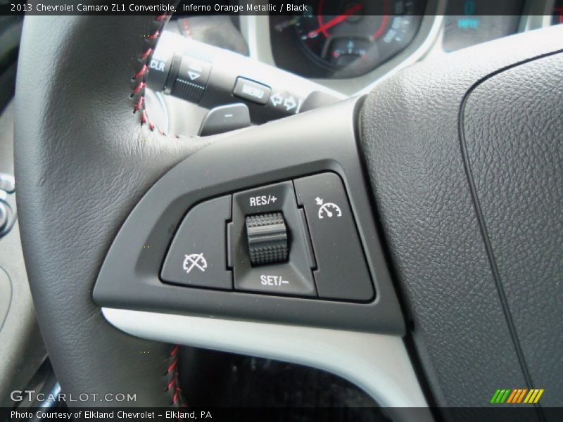 Controls of 2013 Camaro ZL1 Convertible