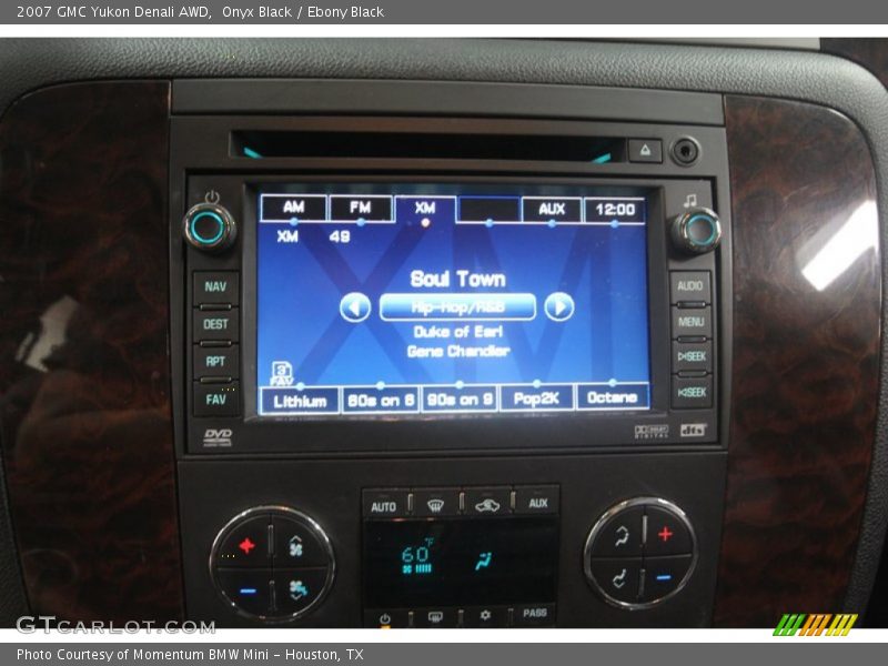 Onyx Black / Ebony Black 2007 GMC Yukon Denali AWD