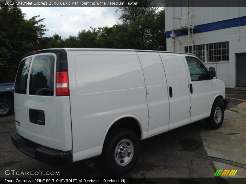 Summit White / Medium Pewter 2013 Chevrolet Express 2500 Cargo Van