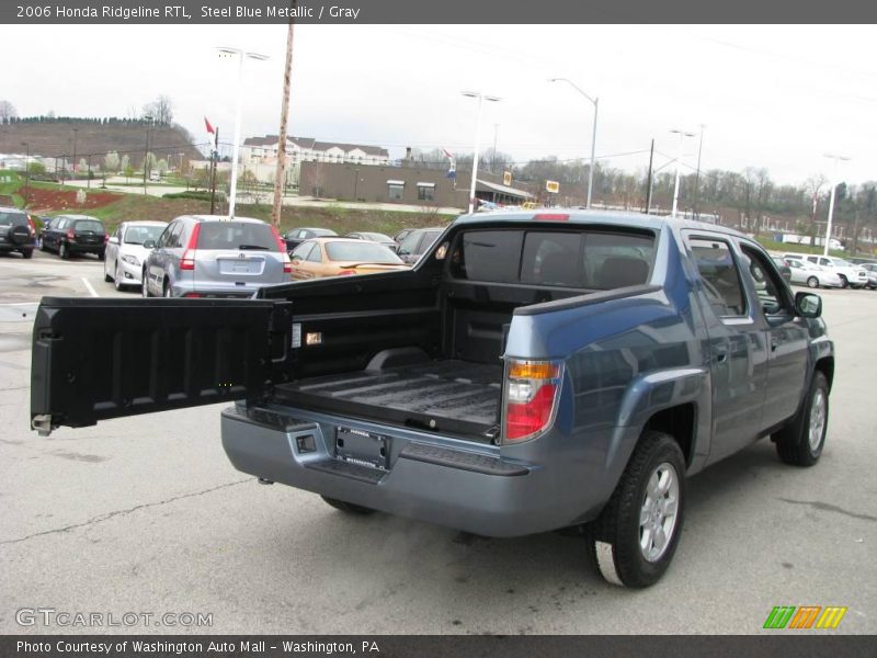 Steel Blue Metallic / Gray 2006 Honda Ridgeline RTL