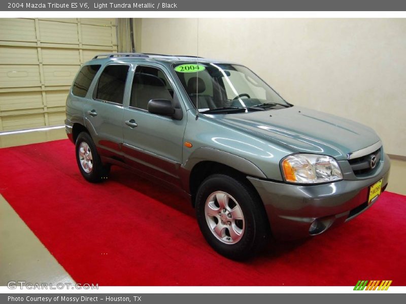 Light Tundra Metallic / Black 2004 Mazda Tribute ES V6