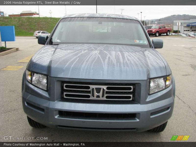 Steel Blue Metallic / Gray 2006 Honda Ridgeline RTL