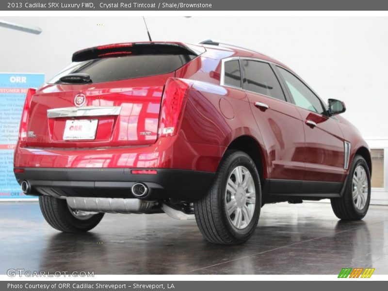 Crystal Red Tintcoat / Shale/Brownstone 2013 Cadillac SRX Luxury FWD