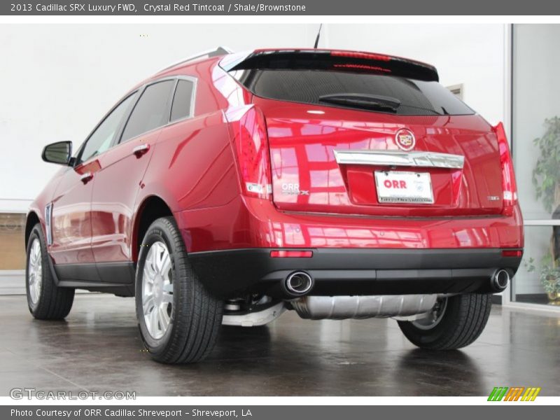 Crystal Red Tintcoat / Shale/Brownstone 2013 Cadillac SRX Luxury FWD