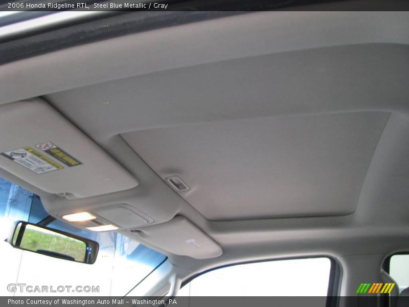 Steel Blue Metallic / Gray 2006 Honda Ridgeline RTL