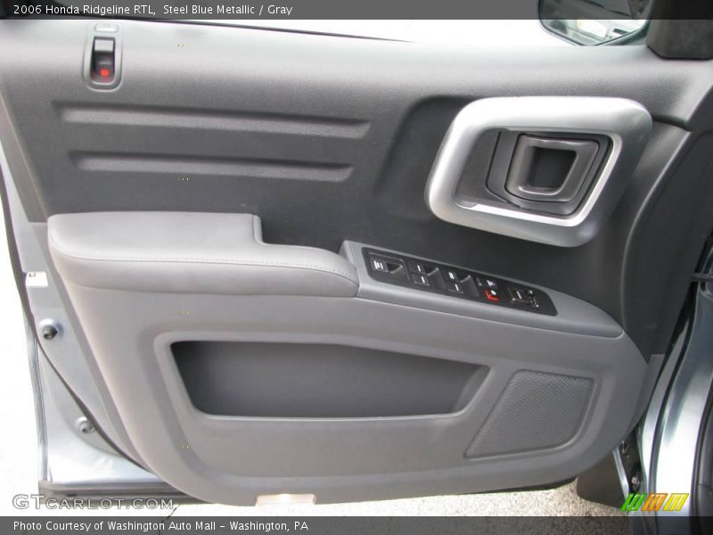 Steel Blue Metallic / Gray 2006 Honda Ridgeline RTL