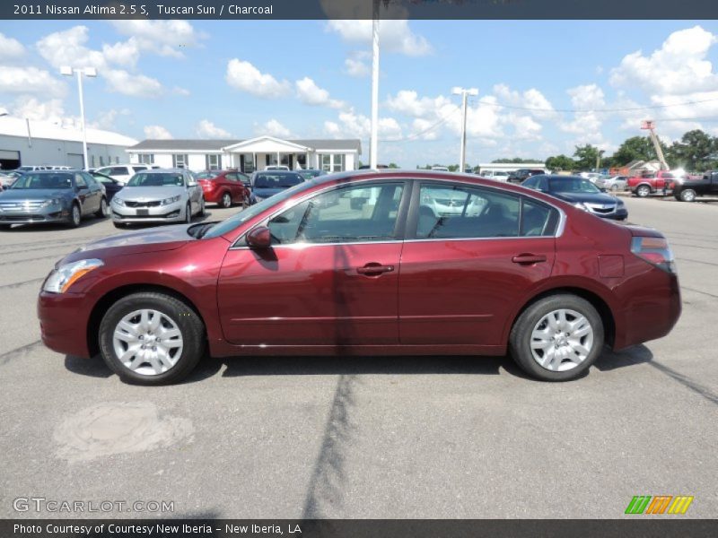Tuscan Sun / Charcoal 2011 Nissan Altima 2.5 S