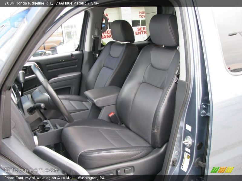 Steel Blue Metallic / Gray 2006 Honda Ridgeline RTL