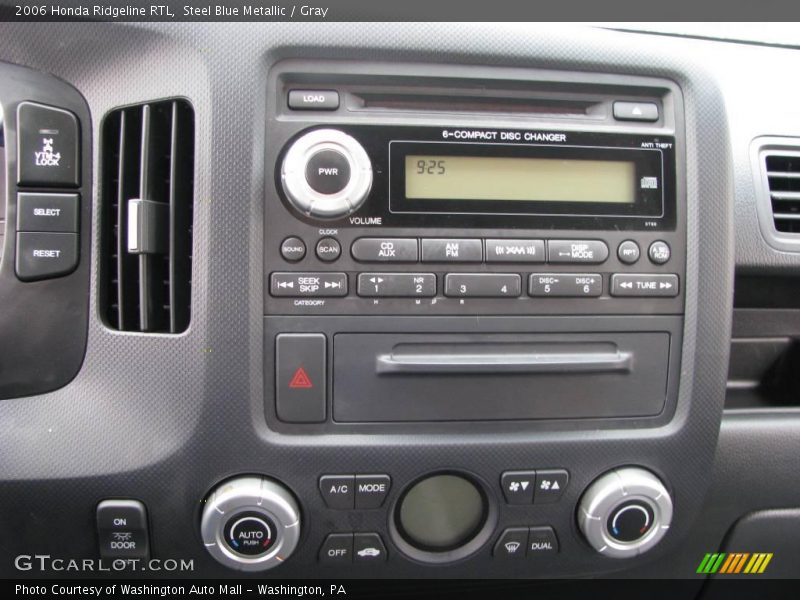 Steel Blue Metallic / Gray 2006 Honda Ridgeline RTL