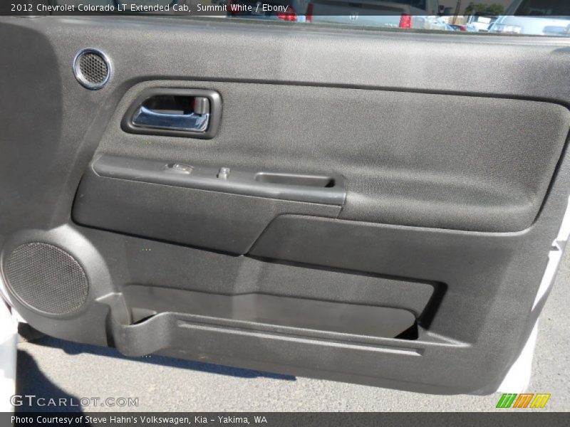 Summit White / Ebony 2012 Chevrolet Colorado LT Extended Cab