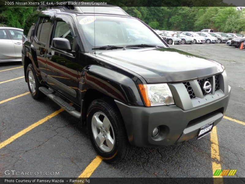 Super Black / Steel/Graphite 2005 Nissan Xterra SE 4x4