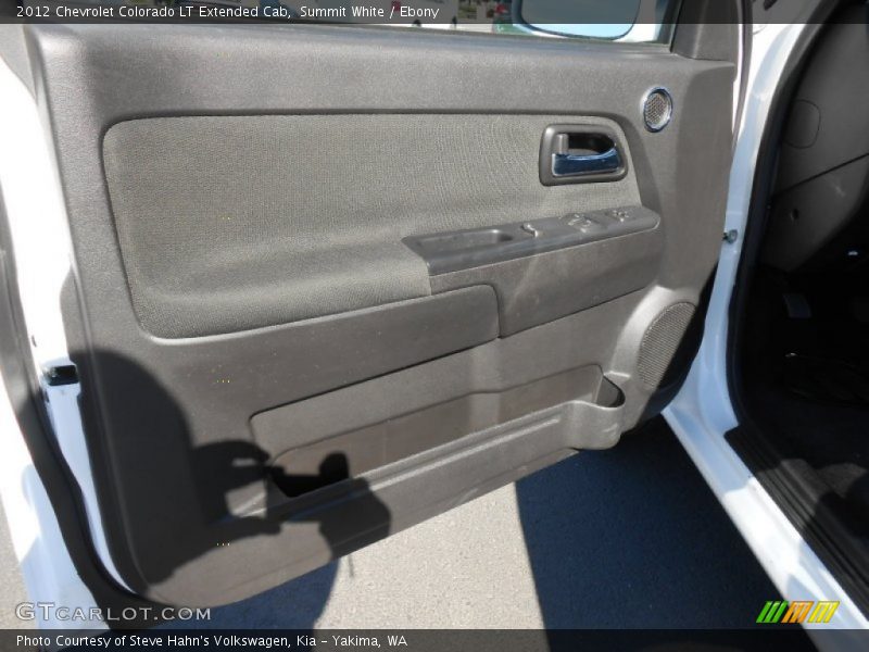 Summit White / Ebony 2012 Chevrolet Colorado LT Extended Cab