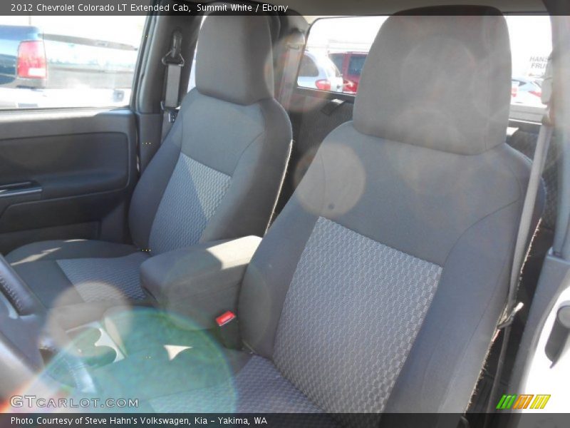 Summit White / Ebony 2012 Chevrolet Colorado LT Extended Cab
