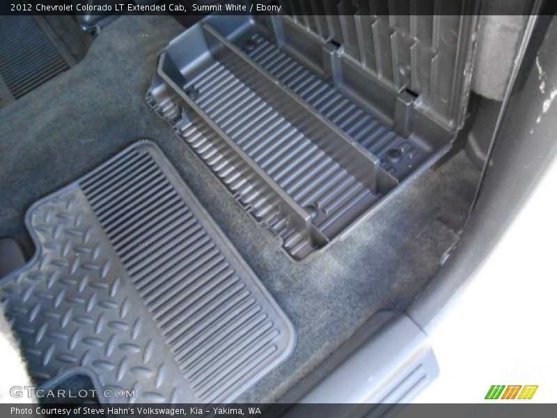 Summit White / Ebony 2012 Chevrolet Colorado LT Extended Cab