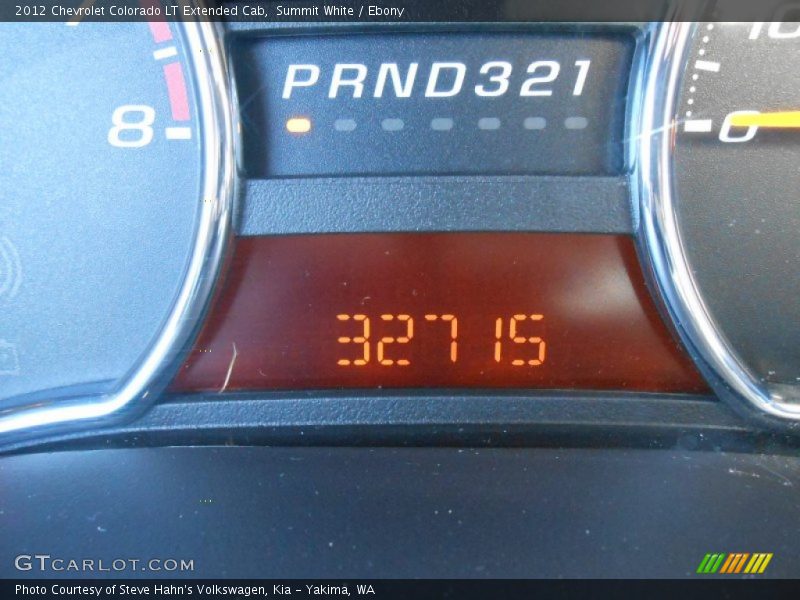 Summit White / Ebony 2012 Chevrolet Colorado LT Extended Cab