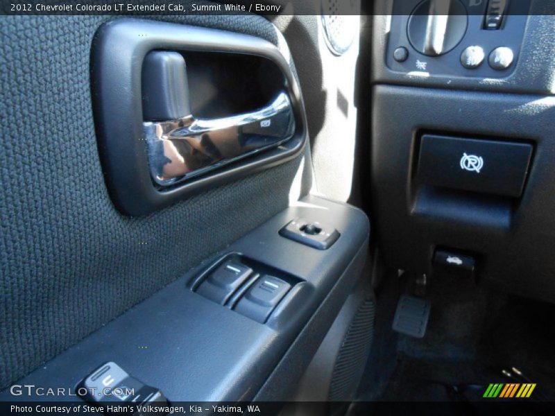 Controls of 2012 Colorado LT Extended Cab